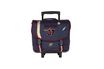 Cartable à roulettes HARRY POTTER QUIDDITCH  -2 compartiments- marine- Kid'Abord