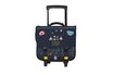 Cartable à roulettes KIP PRESS START-2 compartiments-marine- Kid'Abord 