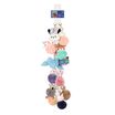 Porte-clés Funny clips - Peluche et PU - couleurs assorties - Viquel