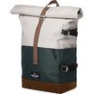 Sac à dos WALKER "Roll Up Pure Eco" - 2 compartiments coloris Popcorn / Alge
