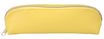 Trousse ovale SCHOOL "Dots" coloris jaune