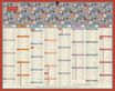 Calendrier bancaire illustré BOUCHUT "Fleur 16 Mois Mini" 21 x 26,5 cm Pefc 70 %