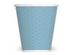 Les Artistes Timeless - Tasse en porcelaine nid d'abeille - 180 ml - bleu clair