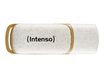 Intenso Green Line - Clé USB 128 Go - USB 3.2 Gen 1 - brun, beige