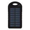 Mobility Lab - Chargeur solaire - 5000 mAh - 2 connecteurs de sortie (USB) - sur le câble : Micro-USB - noir