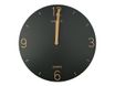 Unilux - Horloge - montage mural - 30 cm - noir, or