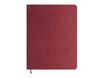 de KEMPEN - Carnet - 170 x 220 mm - uni - couverture bordeaux