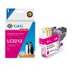 Cartouche compatible Brother LC3213 - magenta - G&G