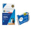 Cartouche compatible Epson 18XL Pâquerette - cyan - G&G