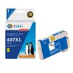 Cartouche compatible Epson 407 Clavier - jaune - G&G