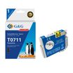 Cartouche compatible Epson T0711 Guépard - noir - G&G