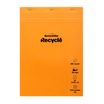 Bloc agrafé Orange recyclé A4 80 feuillets petits carreaux 5x5 80 g/m²
