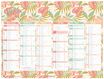 Calendrier Motifs - 6 mois par face - 320 x 420 mm - Oberthur