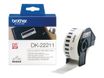 Brother DK-22211 - Rouleau d'étiquettes (2,9 cm x 15,2 m) - blanc