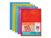 Oxford - 10 Pochettes coin - A4 - pour 25 feuilles - 15/100 - assorties transparents