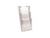 INOVSHOP - Porte-brochures/Trieur mural A4 - 3 compartiments
