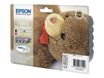 Epson T0615 Ourson - Pack de 4 - noir, cyan, magenta, jaune - cartouche d'encre originale