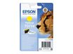 Epson T0714 Guépard - jaune - cartouche d'encre originale