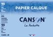 Canson - Pochette papier calque - 10 feuilles - A3 - 90 gr