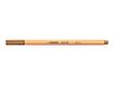 STABILO Point 88 - Feutre fin - 0.4 mm - ocre foncé