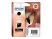 Epson T0871 Flamant rose - noir photo - cartouche d'encre originale