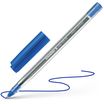 Schneider Tops 505 M- Stylo-bille - Bleu – Pointe Moyenne avec Corps Transparent et Capuchon Clip