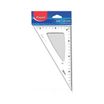 Maped - équerre en plastique - 21 cm - Angle 60° 