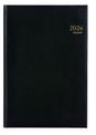 Agenda Lima Omega - 1 semaine sur 2 pages - 21 x 29 cm - noir - Brepols