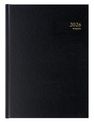 Agenda Santex Bremax - 1 jour sur 2 pages - 21 x 29 cm - noir - Brepols