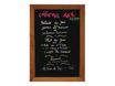 INOVSHOP - Cadre mural bois fond ardoise - 53 x 80 cm