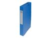 Exacompta Exabox - Boîte de classement en carte lustrée - dos 40 mm - bleu
