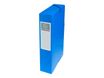 Exacompta Exabox - Boîte de classement en carte lustrée - dos 60 mm - bleu