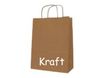 Apli Agipa - 50 Sacs kraft cadeau - 35 cm x 16 cm x 40 cm - brun