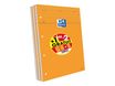 Oxford - Pack de 3 Blocs notes - A4 + - 160 pages - petits carreaux - perforés