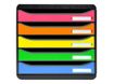 Exacompta BigBox Plus - Module de classement 5 tiroirs - arlequin