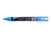 UNI CHALK - Marqueur craie - pointe moyenne conique - bleu