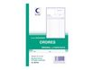 ELVE - Manifold Carnet d'ordres - 50 tripli - 21 x 14 cm