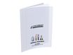Conquérant Classique - Cahier polypro de travaux pratiques (TP) - 17 x 22 cm - 64 pages - grands carreaux (Seyes)/uni - transparent