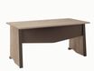 Bureau MAMBO - 160 cm - Pieds panneaux - Chêne/chocolat