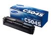 Samsung CLT-504S - cyan - cartouche laser d'origine