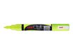 UNI CHALK - Marqueur craie - pointe fine conique - jaune fluo