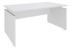Bureau INEO JET UP Bureau Vallée - Réglable en hauteur - L160 x H74/78/82 x P80 cm - Pieds blanc - plateau blanc - Entretoise Blanc