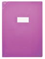 Oxford Strong Line - Protège cahier sans rabat - 17 x 22 cm - violet opaque