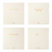 Oberthur Mr & Mrs - Livre d'or 25 x 25 cm - différents modèles disponibles