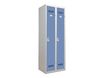 Vestiaire Industrie Propre - 2 portes - 180 x 60 x 50 cm - gris/beu