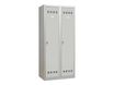Vestiaire Industrie Salissante - 2 portes - 180 x 80 x 50 cm - gris/gris