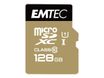 Emtec Elite Gold - carte mémoire 128 Go - Class 10 - micro SDXC