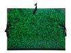 Exacompta - Carton à dessin - 32 x 45 cm - vert - fermeture par cordons