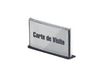 Plaque de signalisation Cinatur - Format carte de visite - Antracite