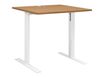 Bureau YES ! - 140 cm - Pieds ajustables - Merisier